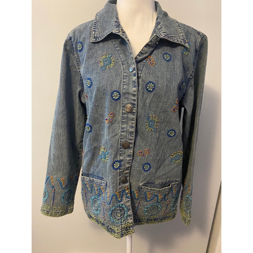 Hearts of Palm‎ Jean Jacket